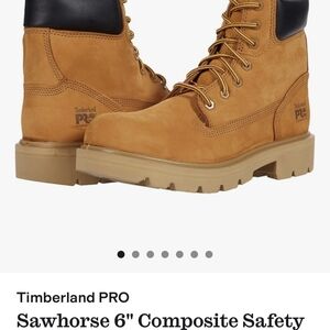 Timberland PRO Tan and Black Safety Boots